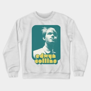 Edwyn Collins / 80s Retro Fan Design Crewneck Sweatshirt